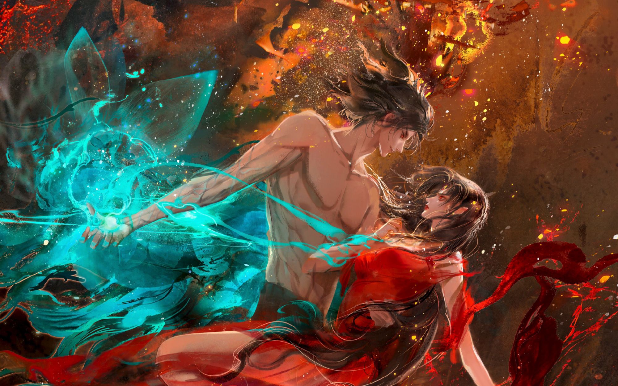 九幽黄泉上空,她的三千青丝令我心神荡漾