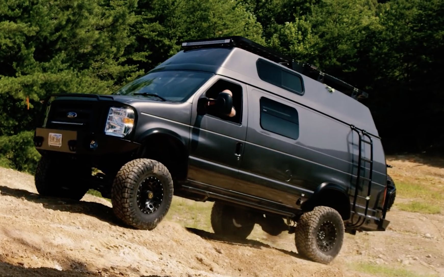 熟肉福特e350越野房车改装