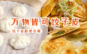 Video herunterladen: 有饺子皮在，我“和面杀手”的身份就可以多隐藏几天……｜饺子皮料理大合集