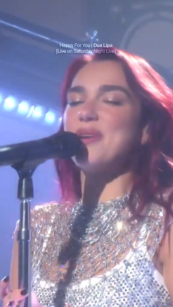 利帕小姐唱出了她的心: @ dua lipa