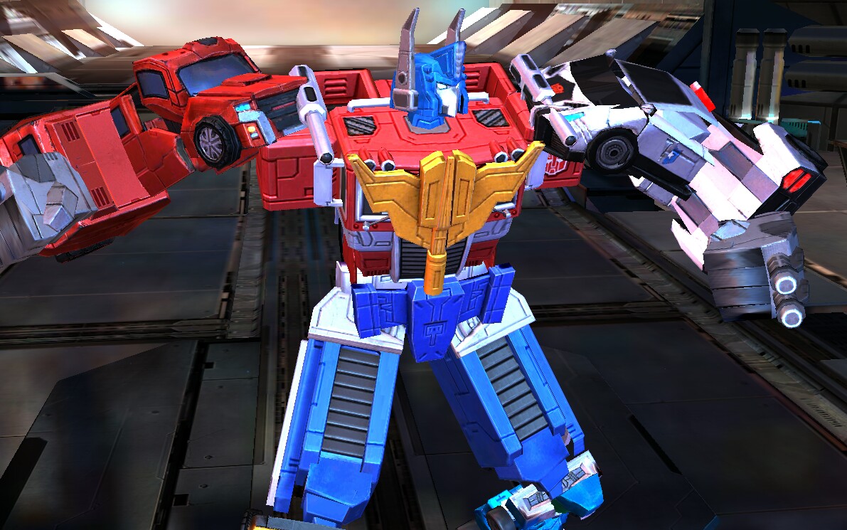 《变形金刚地球之战》合体金刚 超级擎天柱