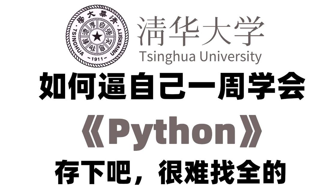 【全500集】B站最全最易懂的Python全套教程，2026最新版，适合所有Python零基础入门到实战，全程干货学完就业！包含Python ...