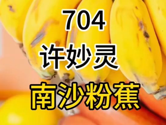 【助农】滨实学子为南沙万顷沙粉蕉代言(科普宣传)——704XML哔哩哔哩bilibili