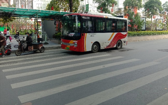 [图]广州公交东圃地铁便民车（东圃地铁站-东圃购物中心）POV 原声原速 未经处理