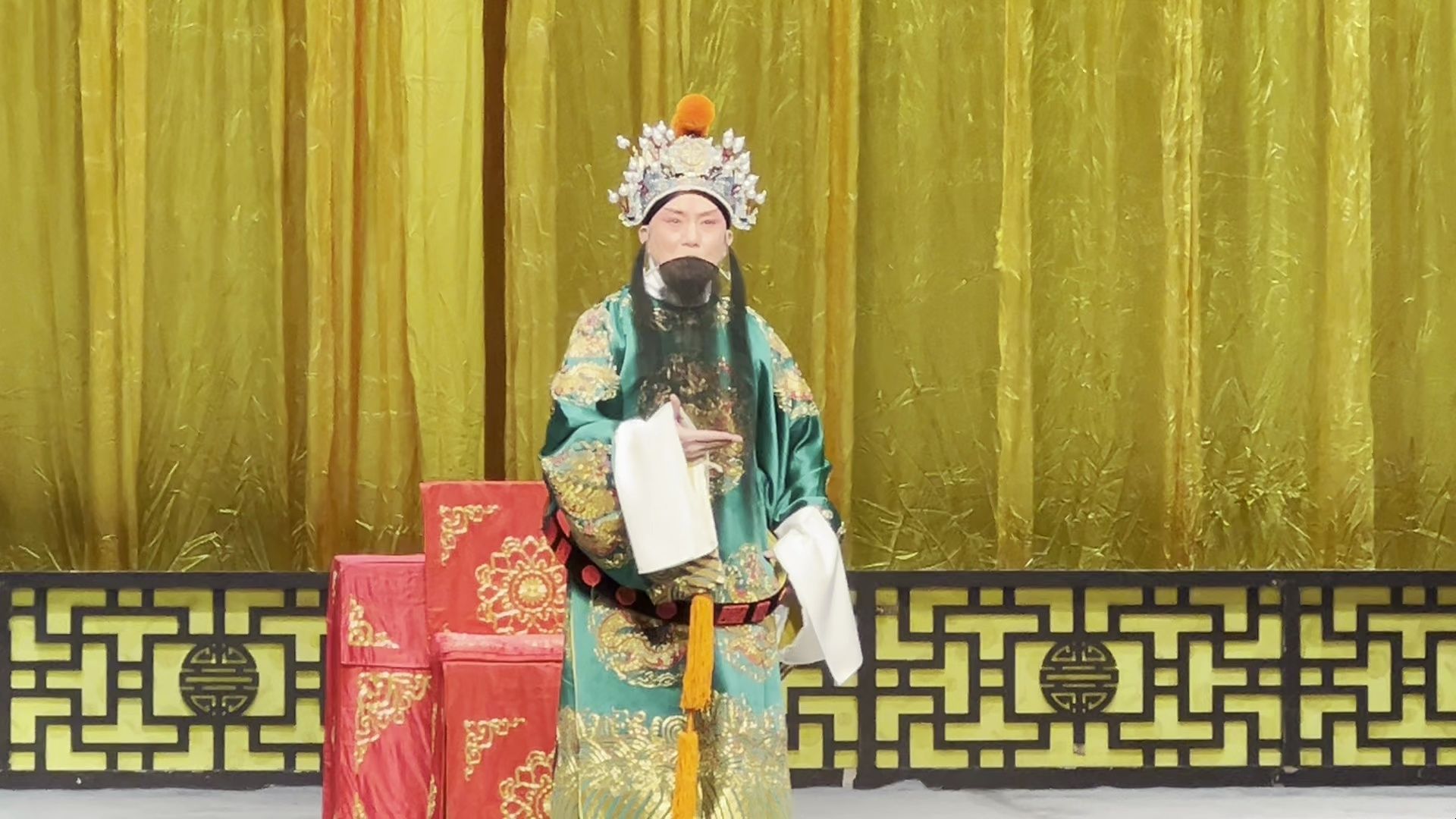 京剧《洪羊洞》孤本是金枝体大宋后根 选段 卢松