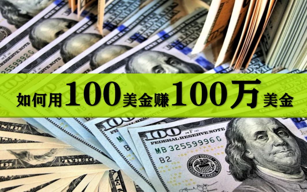 [图]如何使用100美金赚100万美金