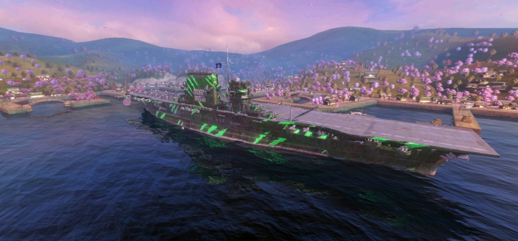 战舰世界闪击战列克星敦摸鱼局