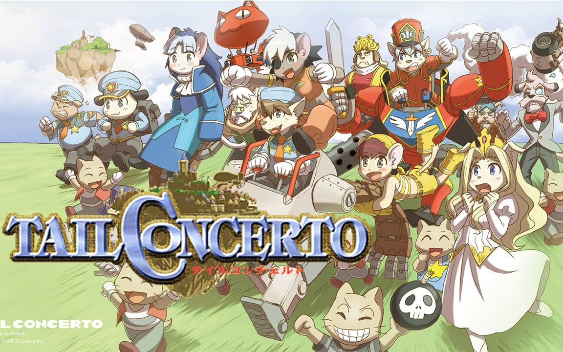 超强ps1模拟器duckstation运行《猫犬协奏曲 tail concerto》汉化版