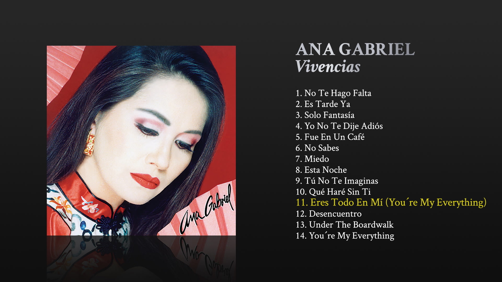 [图]Eres Todo en Mí (You're My Everything) (Cover Audio) - Ana Gabriel