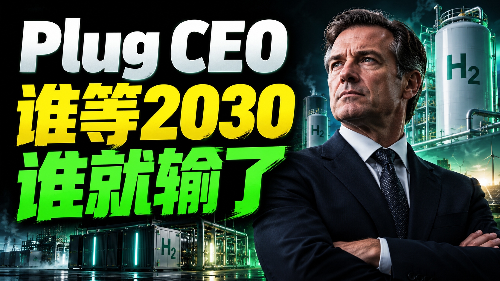 Plug Power CEO：谁等2030年，谁就已经输了