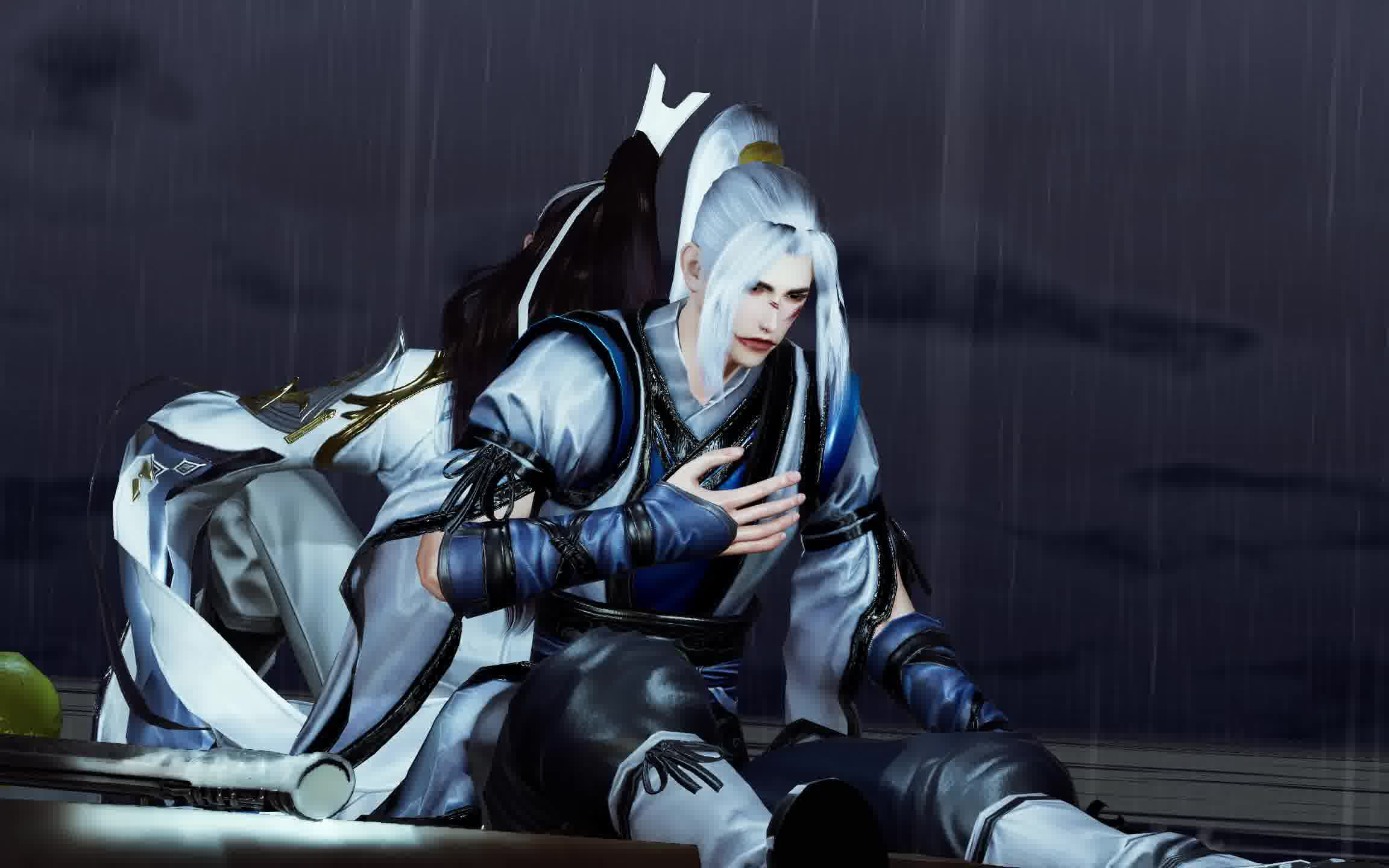 【剑网3/动态壁纸】剑气 海上遇险-amen