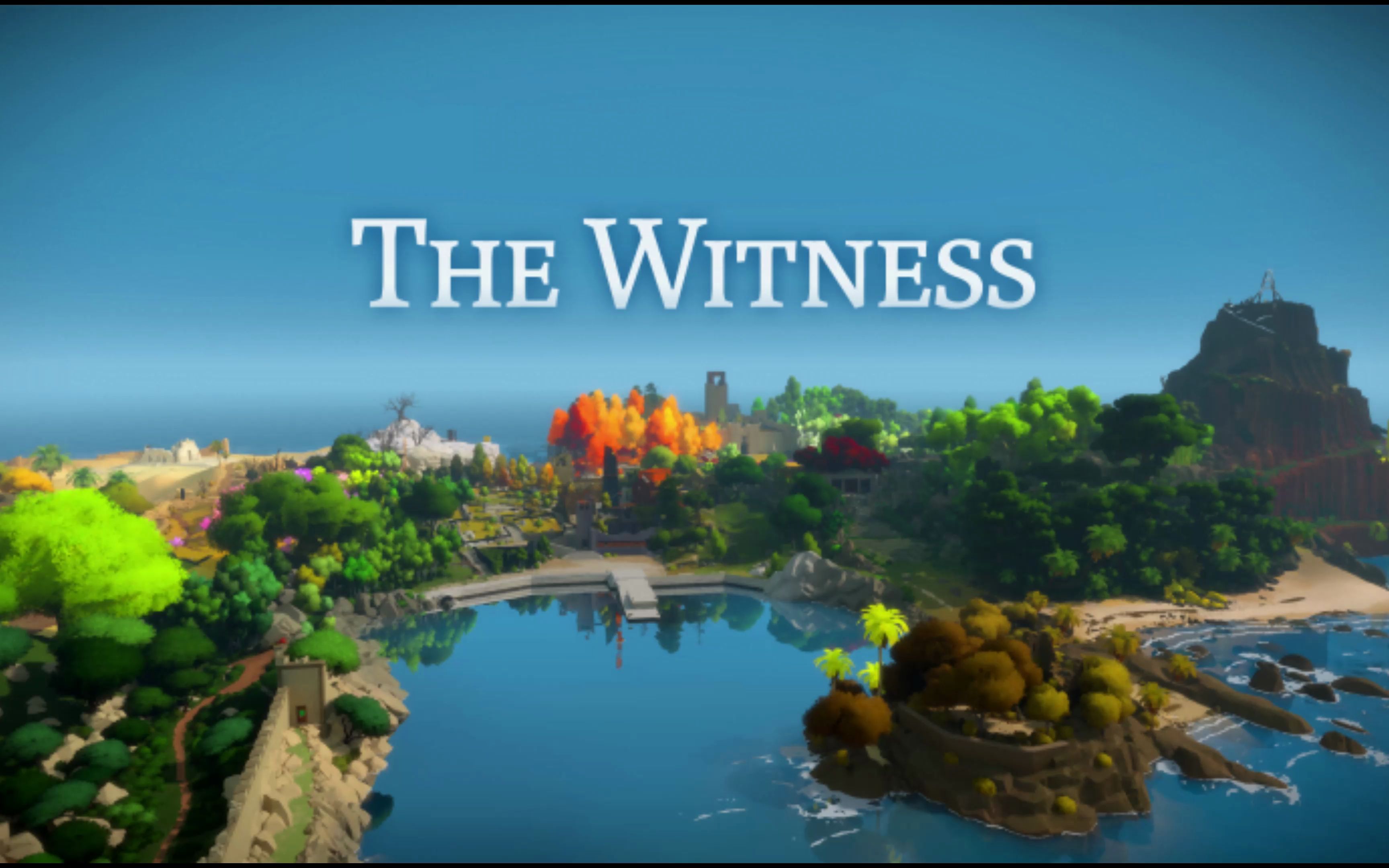 [图]苹果IOS游戏推荐账号分享:「见证者-The Witness」- 曾获苹果年度最佳游戏，值得细细品味的高分唯美解谜游戏