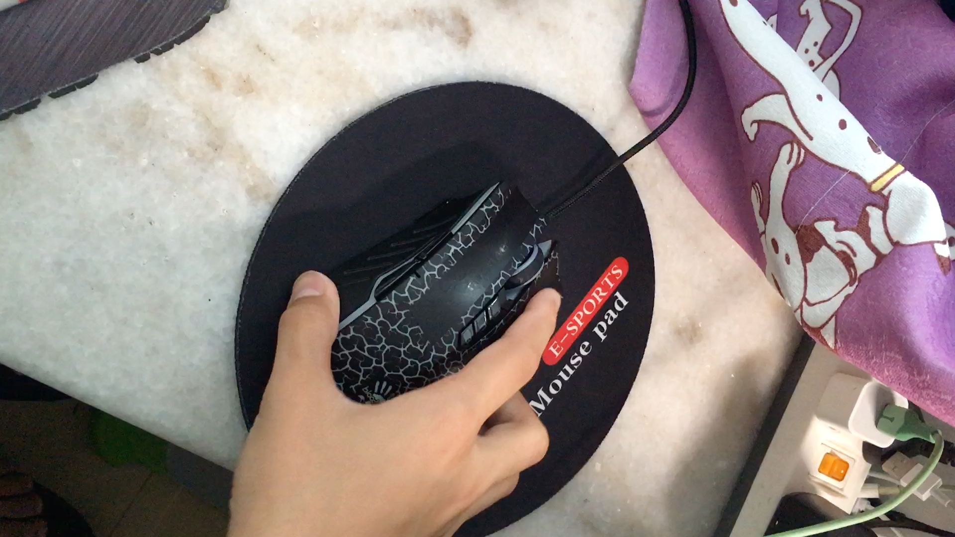 bloodya70鼠标摇晃抖动中心不稳的解决办法