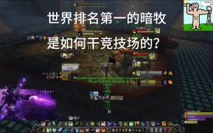 Descargar video: 魔兽世界全世界排名第一的暗牧，是怎么干竞技场的？一起来看看暗牧在竞技场里的高端操作吧