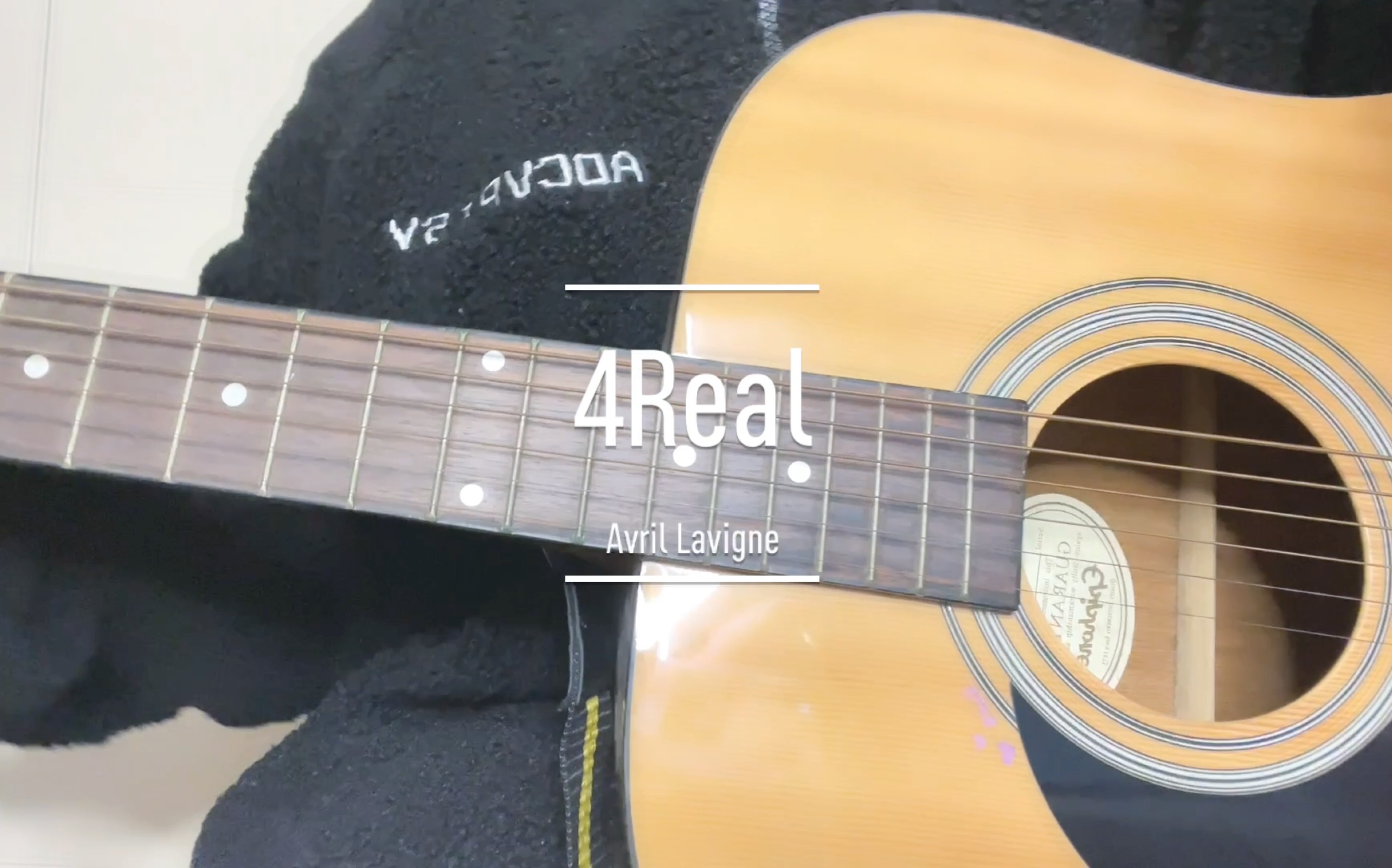 4realavrillavigne吉他弹唱