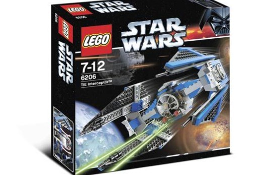 乐高 星球大战 6206 钛拦截机 速组评测