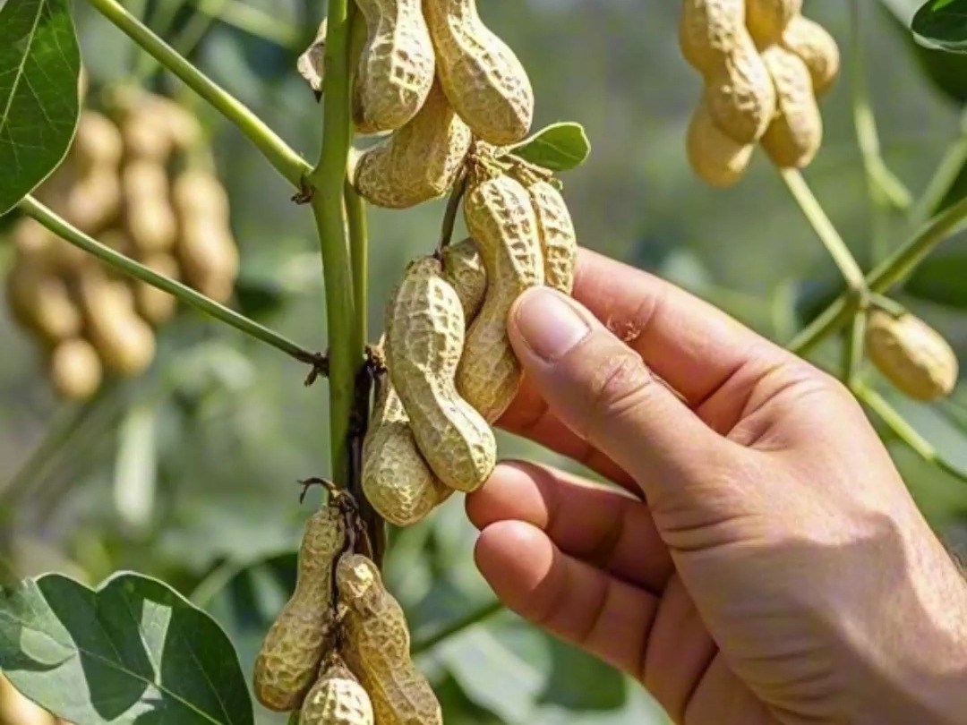 花生树:将花生"嫁接"到了树上,一串一串花生,长满枝头,神奇