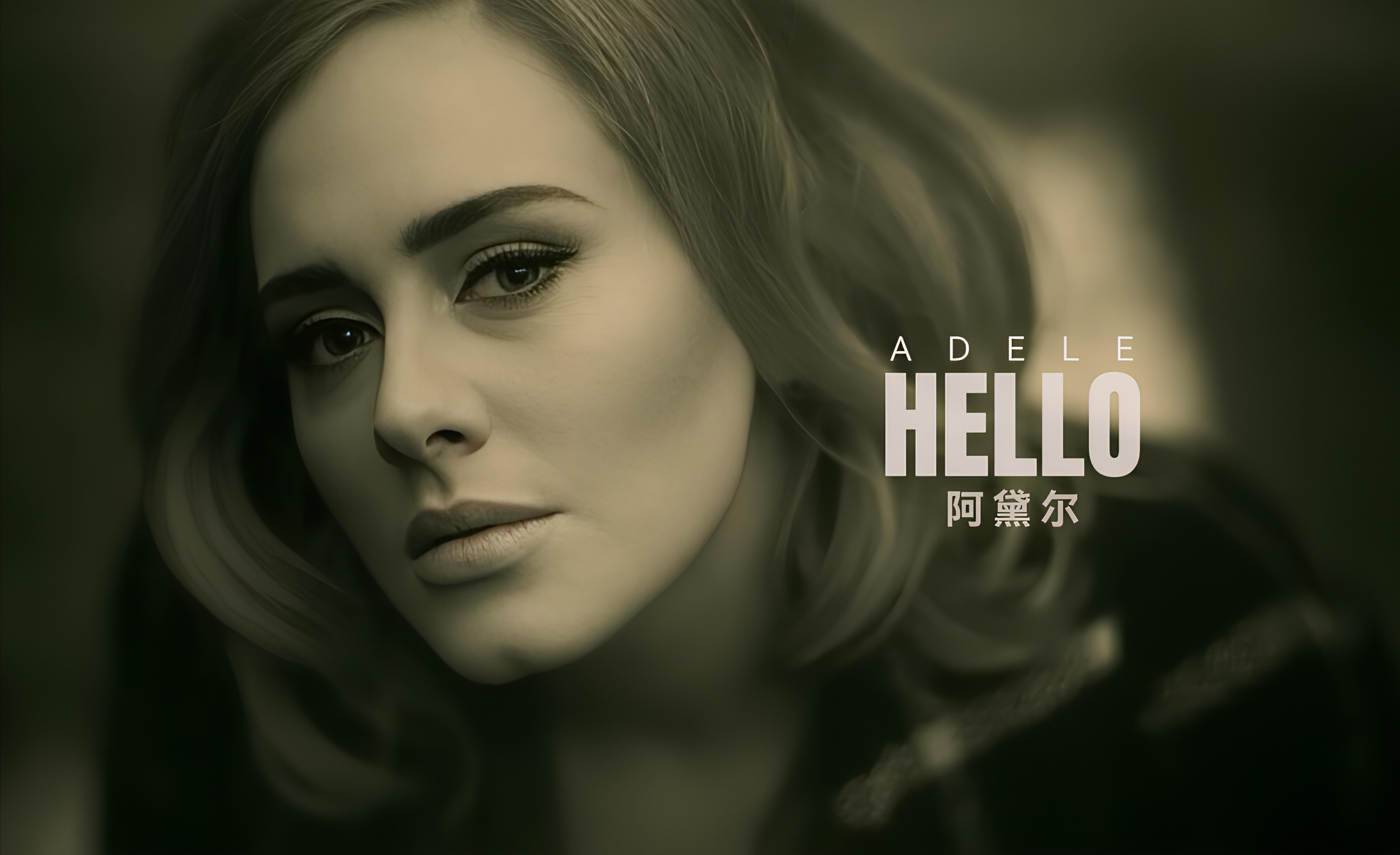 阿黛尔直击灵魂的治愈歌曲,4K超清MV《Hello》哔哩哔哩bilibili