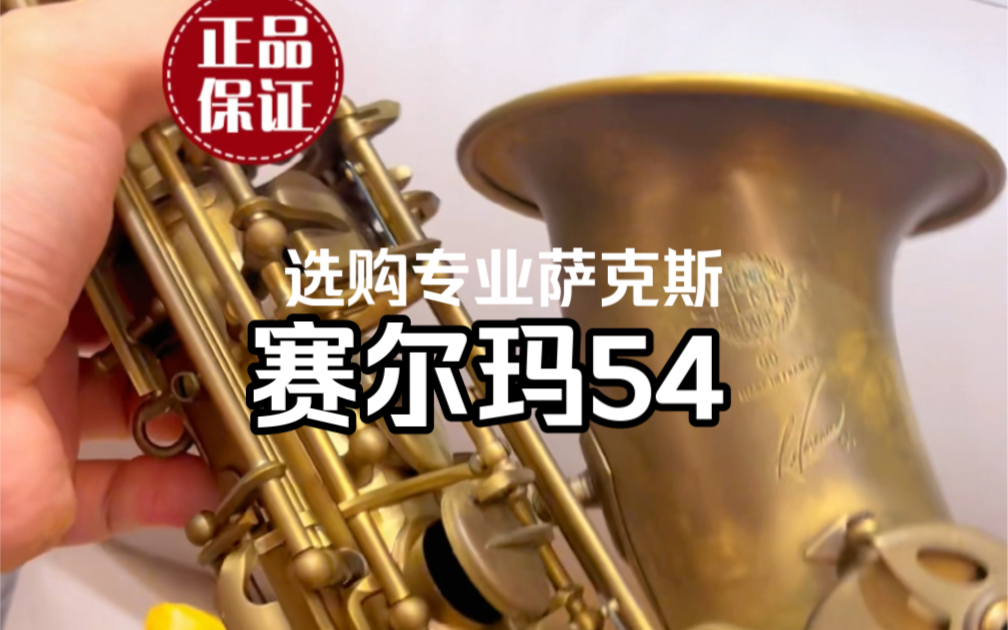 法国SELMER赛尔玛54中音萨克斯哔哩哔哩bilibili