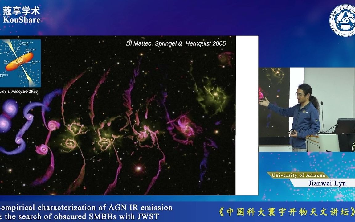 在JWST时代里揭秘活动星系核红外辐射与搜寻遮蔽超大质量黑洞(亚利桑那大学 吕建伟)哔哩哔哩bilibili