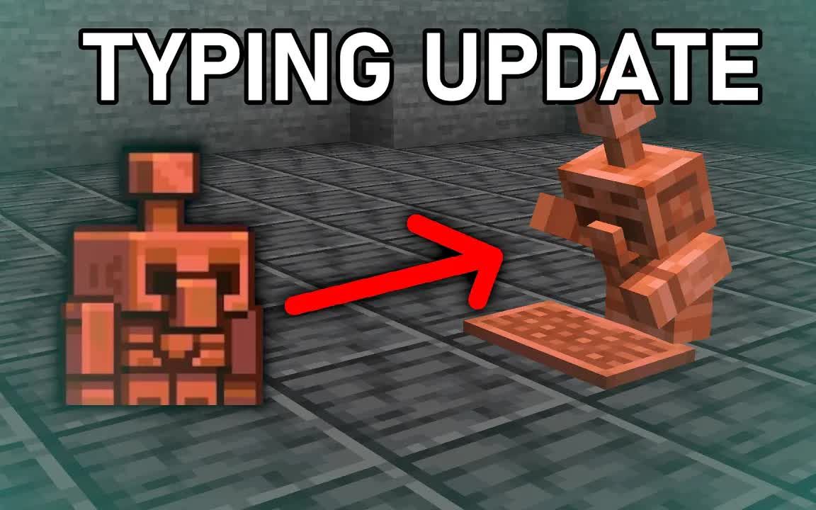 [非原版] Ruining Minecraft Live's Copper Golem [Minecraft 1.19]哔哩哔哩bilibili我的世界