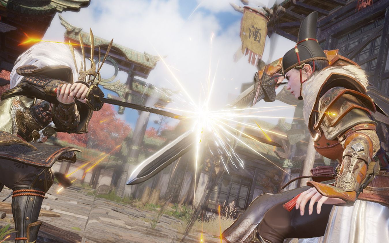 《永劫无间》双视角,天海双抓名场面_游戏集锦