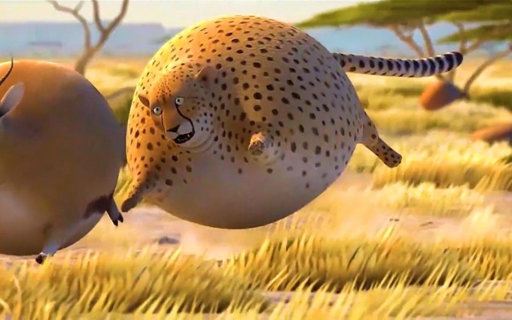 如果动物世界都是胖子太可爱了吧