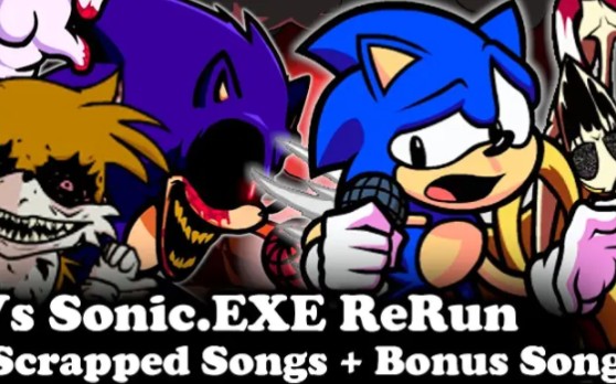 FNF | Vs Sonic.EXE ReRun (Recreation) (Scrapped Songs) | Mods/Hard/Gameplay |