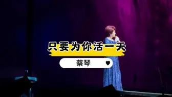 Download Video: 蔡琴，《只要为你活一天》，周星驰电影《功夫》主题曲