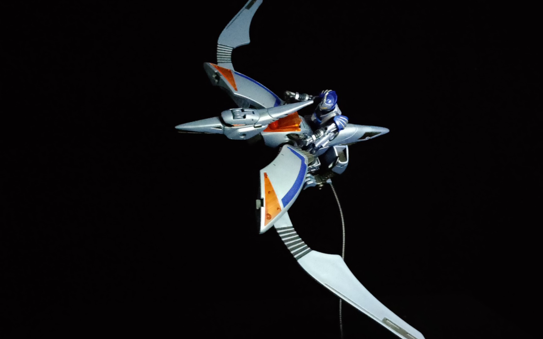 幻龙记 恐龙特工队 万代 白翼龙重涂展示