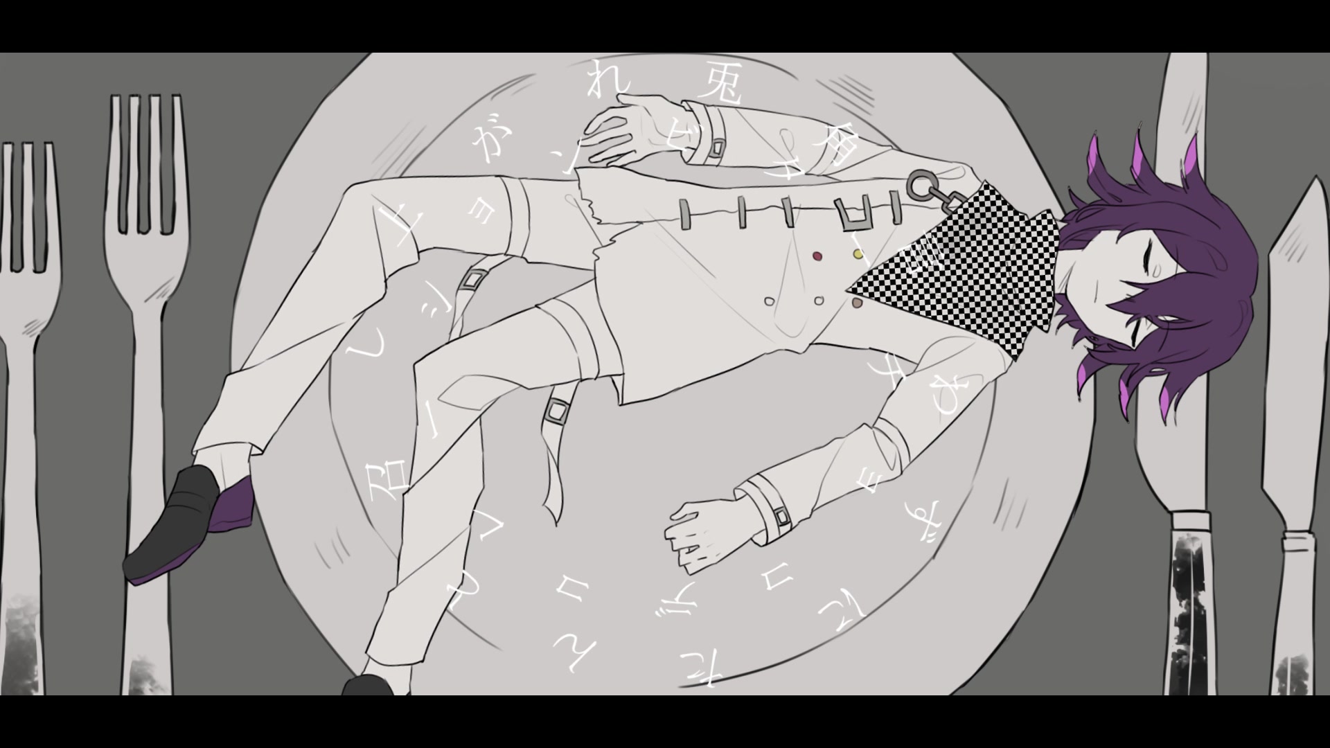 弹丸论破v3手书苦巧克力装饰