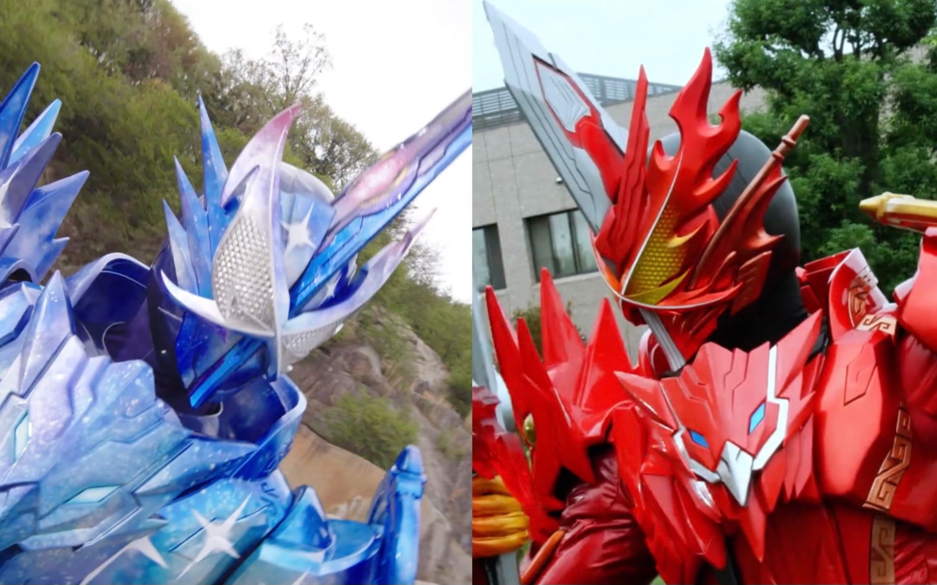 [1080p] 初变身 豪华三册 深红saber & 烈火三册 深红之龙