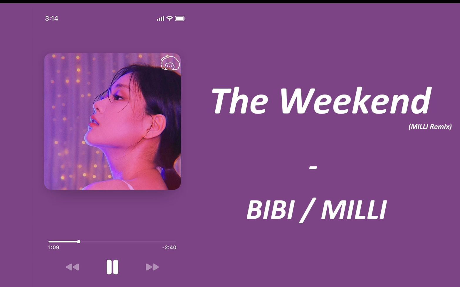 [图]日推歌单 |⚡超好汀⚡音色流氓BIBI |《The Weekend》