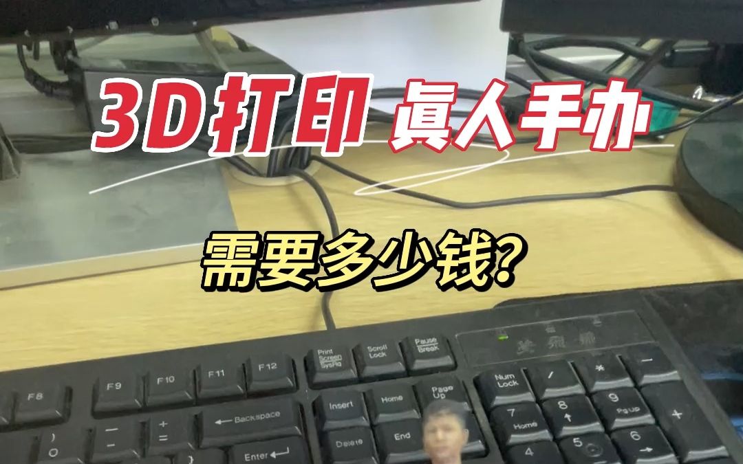 3D打印一个真人手办需要多少钱?哔哩哔哩bilibili