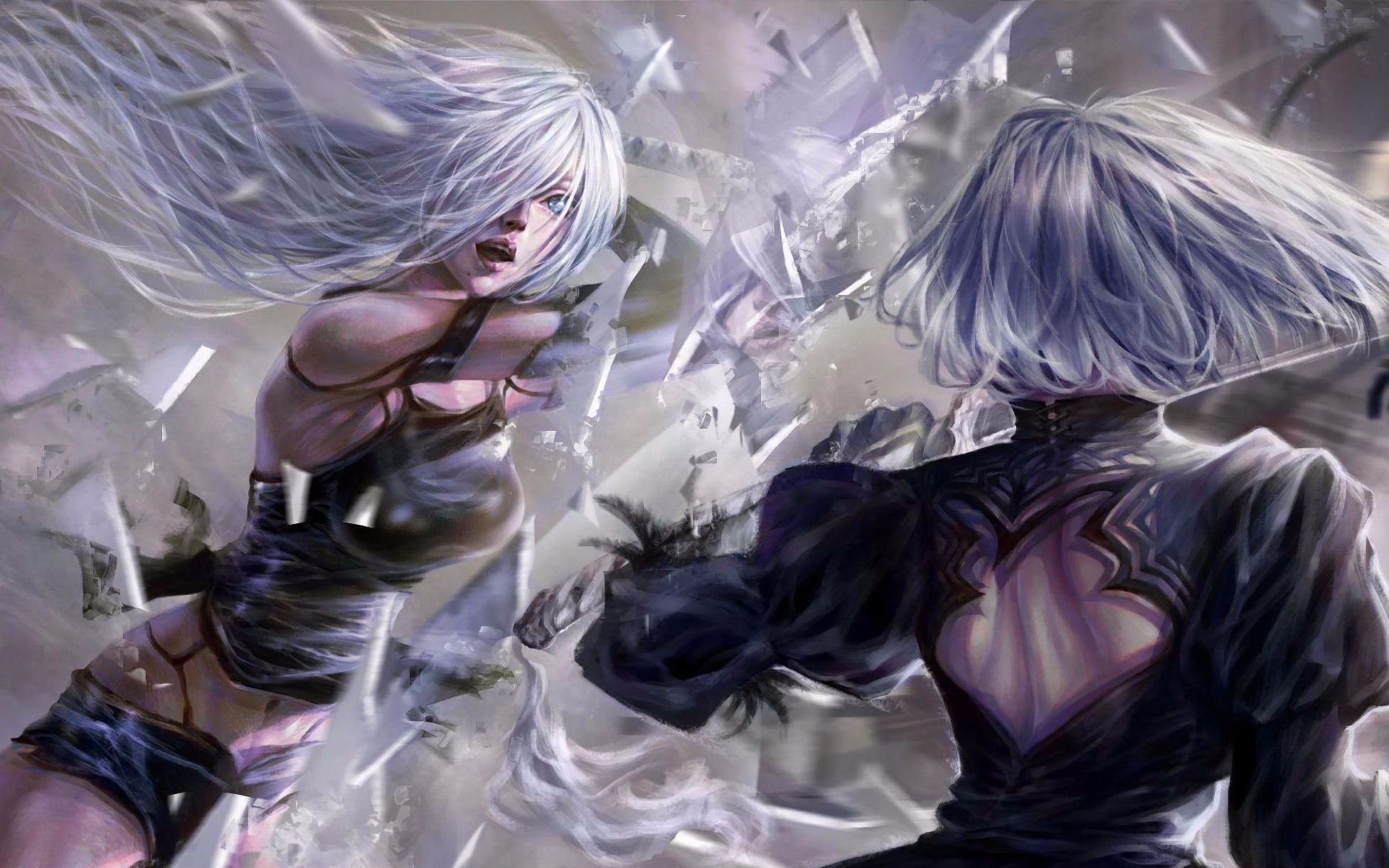 nierautomata第二十九期寄叶机体2b的黑盒讯号中断确认已死亡被感染的