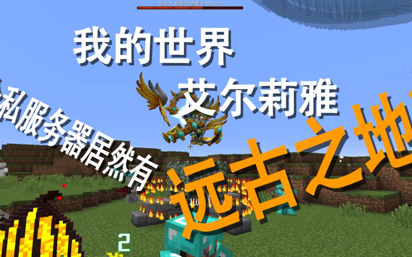 【我的世界服务器】艾尔莉雅四区新服开荒怀旧老区福利多多!