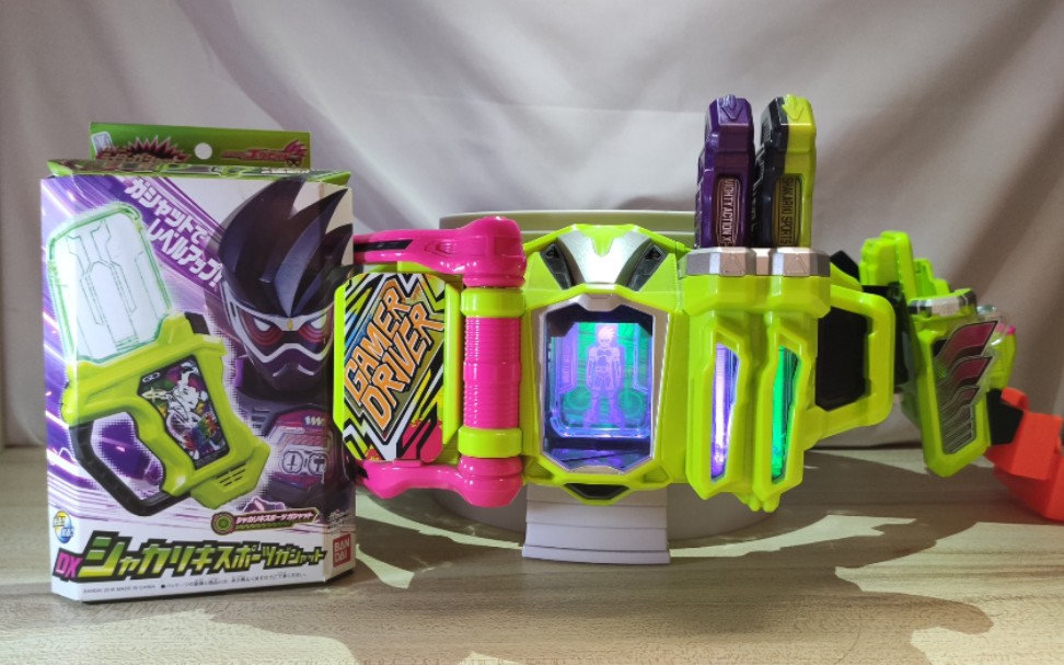 3! 假面骑士genm 干劲运动卡带dx品测【肥多分享】