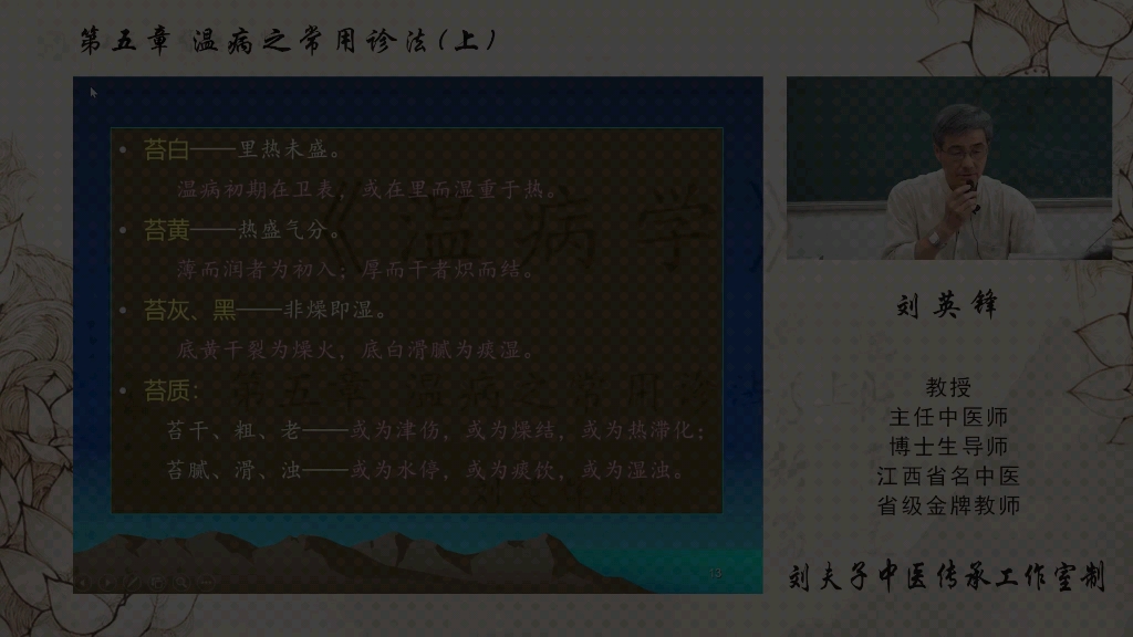 刘英锋—第五章温病之常用诊法上2哔哩哔哩bilibili