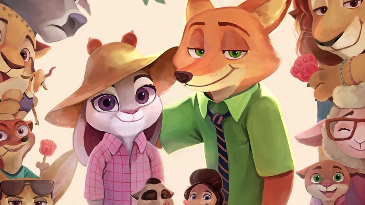 (瘋狂動物城)the best zootopia fan art #5