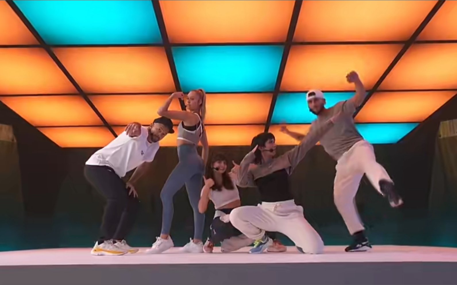 lesmills莱美健身视频sh bam第45期有氧减脂瘦身课程 健身房团体课