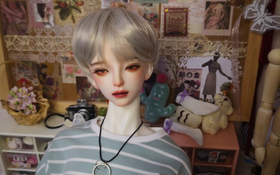 bjd叔体俊熙奶狗风格妆面开箱