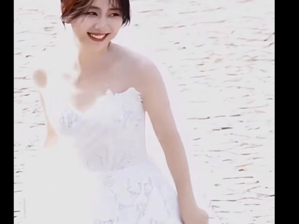 【谭松韵】婚纱纪星好美