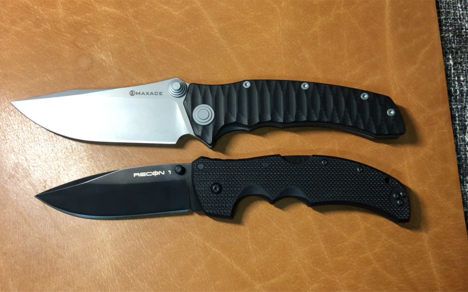 面具男说刀--maxace 沙尘暴k大型折刀 战术折刀