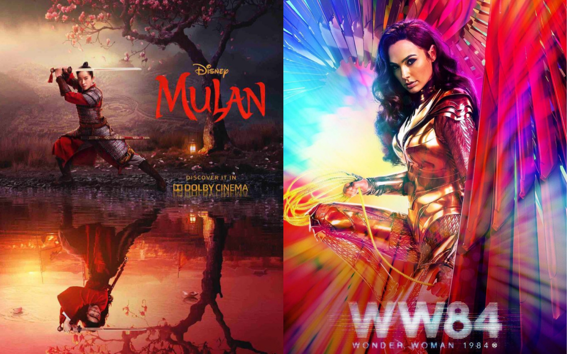 2020年好莱坞电影《花木兰》《神奇女侠2》全部延期