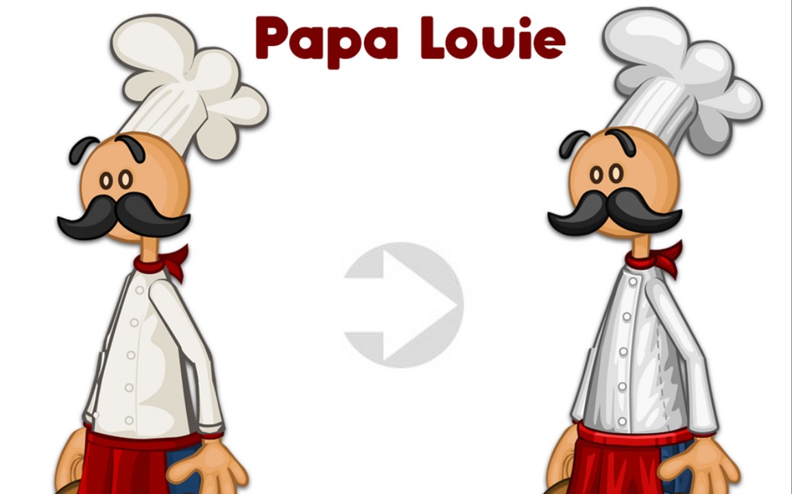 [图]Papa Louie系列角色介绍 1.Papa Louie