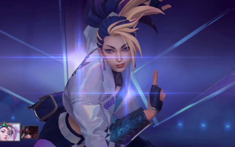 lol手游kda阿卡丽皮肤实战