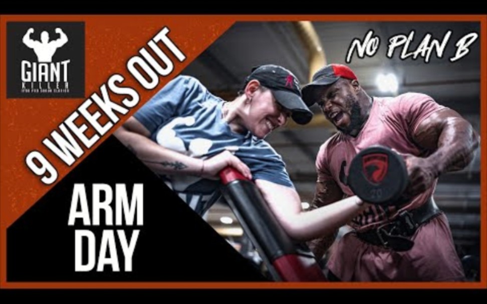 全臂日巨人杀手shaun clarida锻炼准备捍卫他作为212奥林匹亚先生的