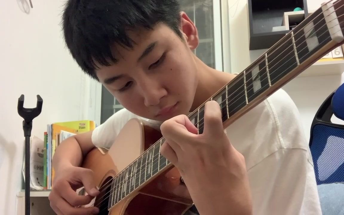 指弹吉他《sunflower(cover:孙培博)