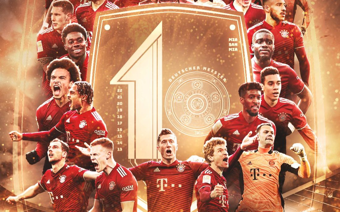 拜仁慕尼黑德甲十连冠