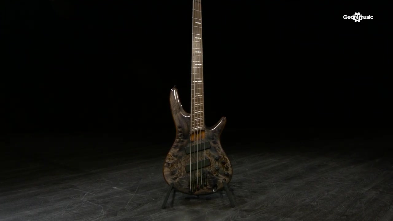 Ibanez SRMS805 多规模深色五弦贝斯哔哩哔哩bilibili